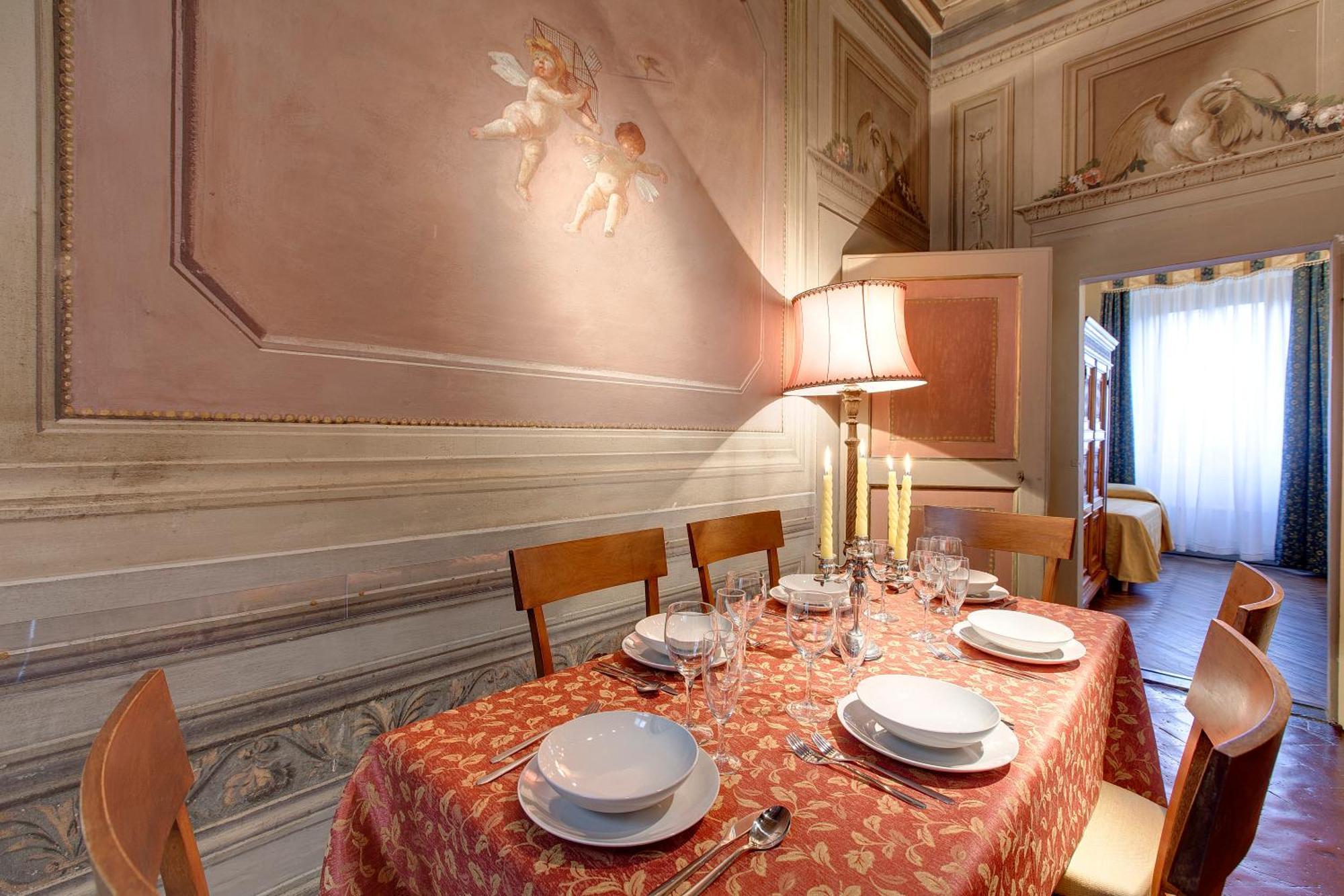 Ferienwohnung Palazzo Bucciolini Florenz Zimmer foto