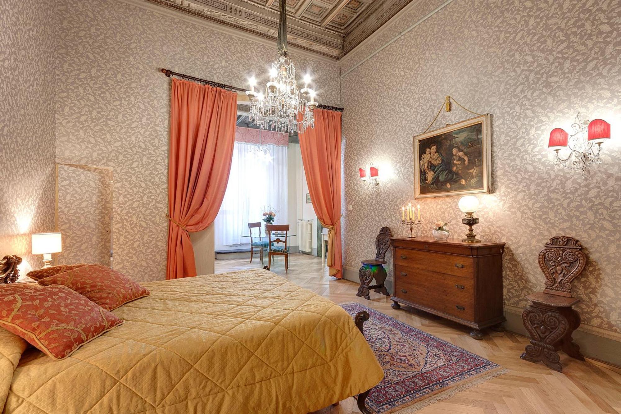Ferienwohnung Palazzo Bucciolini Florenz Zimmer foto