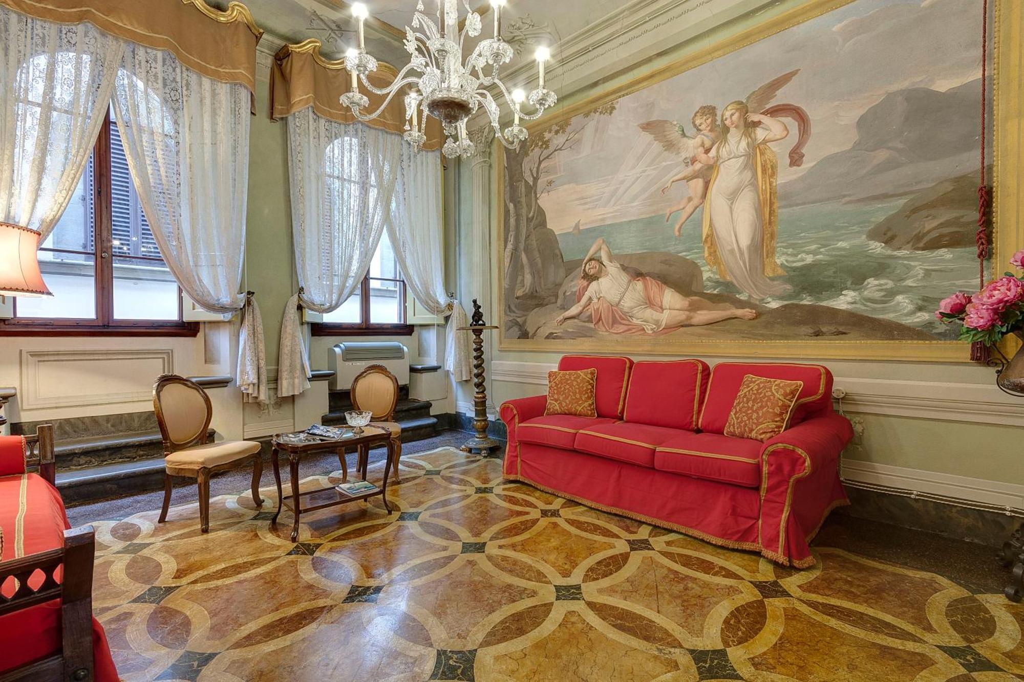Ferienwohnung Palazzo Bucciolini Florenz Zimmer foto